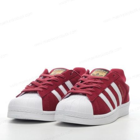 Billige Sko Adidas Superstar ‘Rød Hvidguld’ IE9872