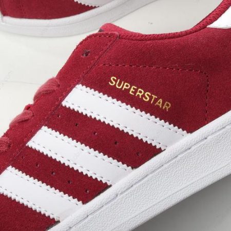 Billige Sko Adidas Superstar ‘Rød Hvidguld’ IE9872