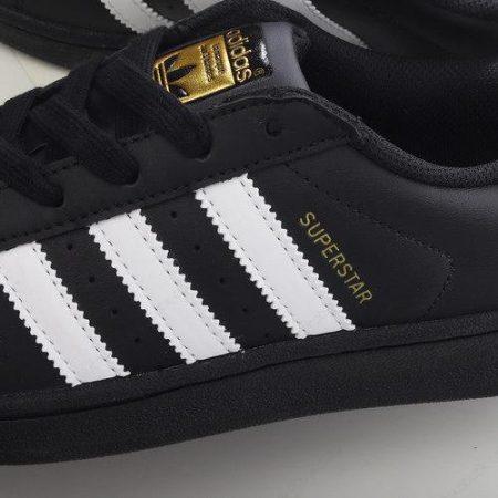 Billige Sko Adidas Superstar ‘Sort Hvidguld’ EG4959