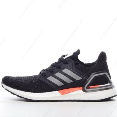 Billige Sko Adidas Ultra boost 20 ‘Sort Sølv Orange’ FX7979