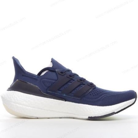 Billige Sko Adidas Ultra boost 21 ‘Blå Sort Hvid’