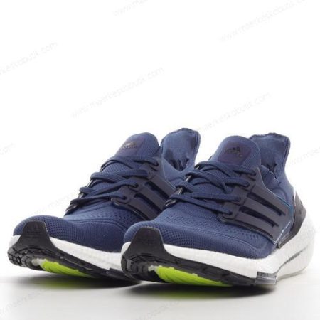 Billige Sko Adidas Ultra boost 21 ‘Blå Sort Hvid’