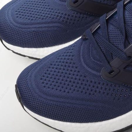 Billige Sko Adidas Ultra boost 21 ‘Blå Sort Hvid’