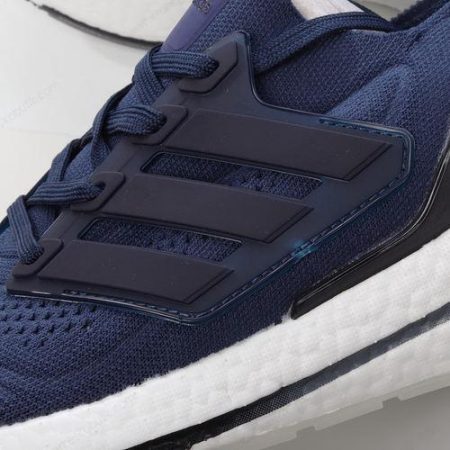 Billige Sko Adidas Ultra boost 21 ‘Blå Sort Hvid’