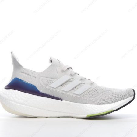 Billige Sko Adidas Ultra boost 21 ‘Grå Blå Hvid’ FY0371