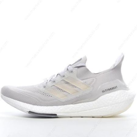 Billige Sko Adidas Ultra boost 21 ‘Grå Hvid’ FY0556