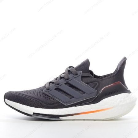 Billige Sko Adidas Ultra boost 21 ‘Grå Orange’ FZ2058