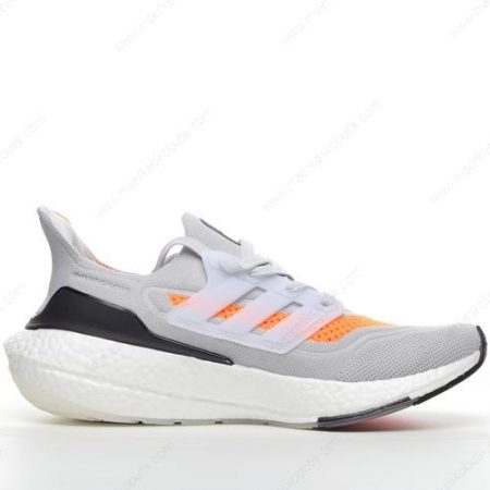 Billige Sko Adidas Ultra boost 21 ‘Grå Sort Orange’ FY5391