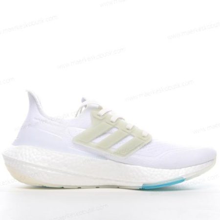 Billige Sko Adidas Ultra boost 21 ‘Hvid Blå’ FZ1927