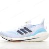 Billige Sko Adidas Ultra boost 21 ‘Hvid Blå’ GZ7120