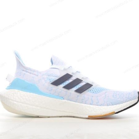 Billige Sko Adidas Ultra boost 21 ‘Hvid Blå’ GZ7120