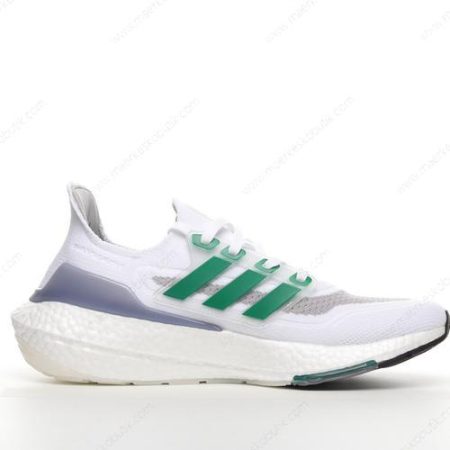 Billige Sko Adidas Ultra boost 21 ‘Hvid Grøn’ FZ2326