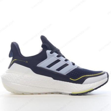 Billige Sko Adidas Ultra boost 21 ‘Hvid Gul Blå’ S23893