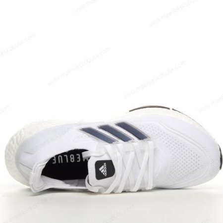 Billige Sko Adidas Ultra boost 21 ‘Hvid Mørkegrå’ FY0837