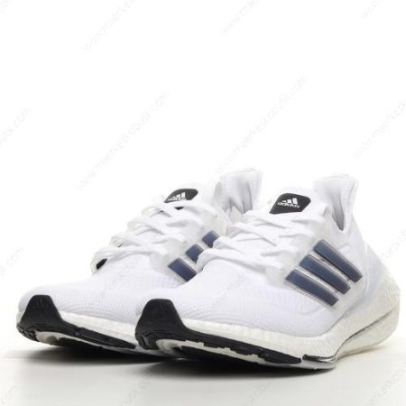 Billige Sko Adidas Ultra boost 21 ‘Hvid Mørkegrå’ FY0837