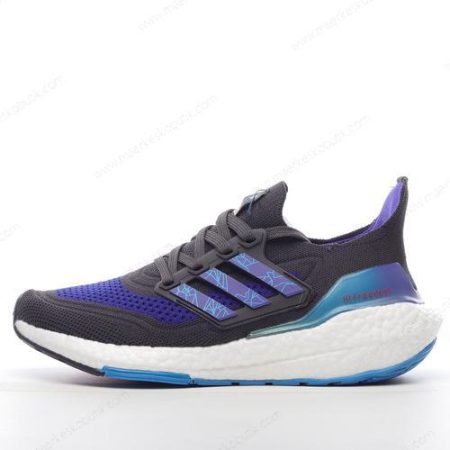 Billige Sko Adidas Ultra boost 21 ‘Hvid Sort Blå’