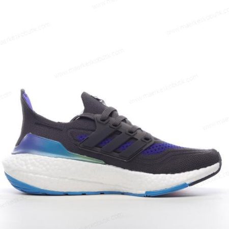 Billige Sko Adidas Ultra boost 21 ‘Hvid Sort Blå’