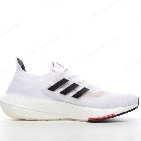 Billige Sko Adidas Ultra boost 21 ‘Hvid Sort Rød’