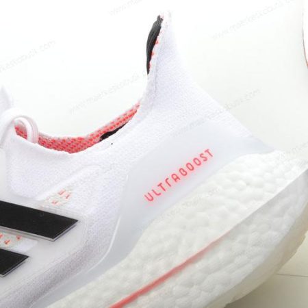 Billige Sko Adidas Ultra boost 21 ‘Hvid Sort Rød’