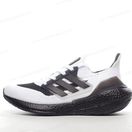 Billige Sko Adidas Ultra boost 21 ‘Hvid Sort’ S23708