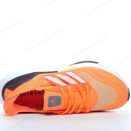 Billige Sko Adidas Ultra boost 21 ‘Orange Hvid’ FY0350