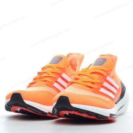 Billige Sko Adidas Ultra boost 21 ‘Orange Hvid’ FY0350