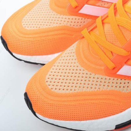 Billige Sko Adidas Ultra boost 21 ‘Orange Hvid’ FY0350