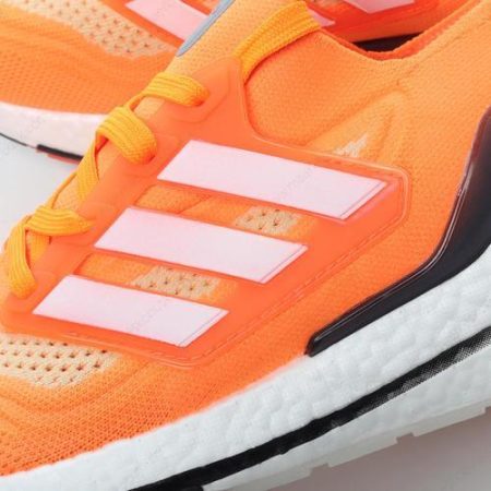 Billige Sko Adidas Ultra boost 21 ‘Orange Hvid’ FY0350