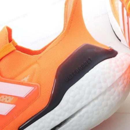 Billige Sko Adidas Ultra boost 21 ‘Orange Hvid’ FY0350