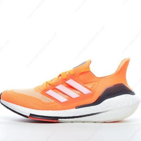 Billige Sko Adidas Ultra boost 21 ‘Orange Hvid’ FY0350