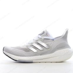 Billige Sko Adidas Ultra boost 21 ‘Sølv Grå Hvid’ GV7724