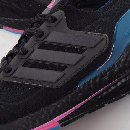 Billige Sko Adidas Ultra boost 21 ‘Sort Blå Pink’ FZ1921