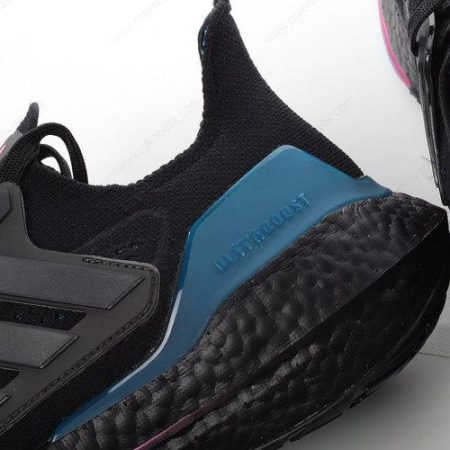 Billige Sko Adidas Ultra boost 21 ‘Sort Blå Pink’ FZ1921