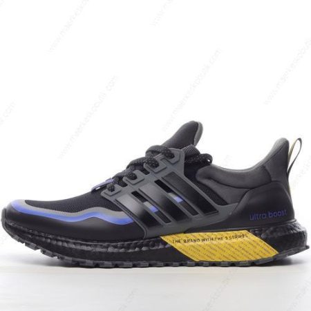 Billige Sko Adidas Ultra boost 21 ‘Sort Gul Blå’ GY6312