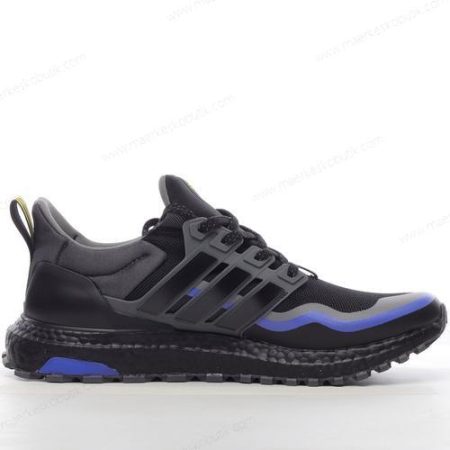 Billige Sko Adidas Ultra boost 21 ‘Sort Gul Blå’ GY6312