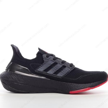 Billige Sko Adidas Ultra boost 21 ‘Sort Rød’ FX7729