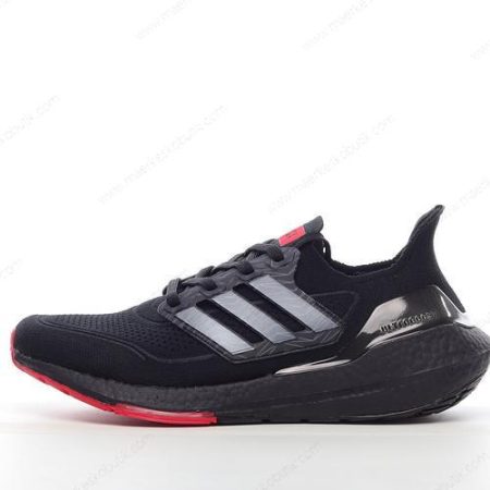 Billige Sko Adidas Ultra boost 21 ‘Sort Rød’ FX7729