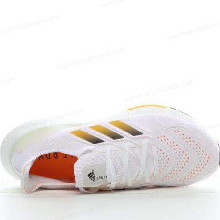 Billige Sko Adidas Ultra boost 22 ‘Hvid Orange’ GZ0129