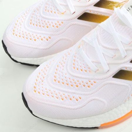 Billige Sko Adidas Ultra boost 22 ‘Hvid Orange’ GZ0129