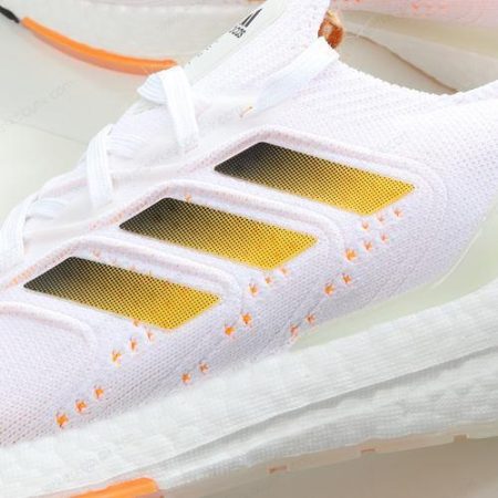 Billige Sko Adidas Ultra boost 22 ‘Hvid Orange’ GZ0129