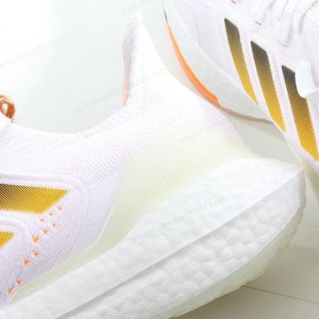 Billige Sko Adidas Ultra boost 22 ‘Hvid Orange’ GZ0129