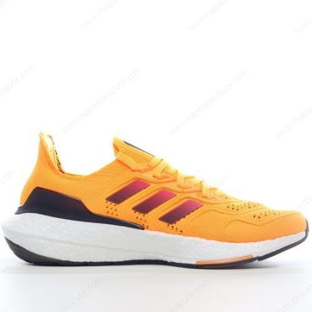 Billige Sko Adidas Ultra boost 22 ‘Orange Sort Hvid Rød’ GX8038