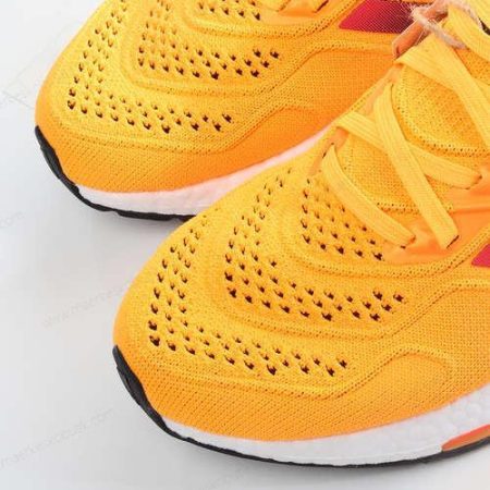 Billige Sko Adidas Ultra boost 22 ‘Orange Sort Hvid Rød’ GX8038