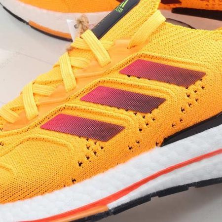 Billige Sko Adidas Ultra boost 22 ‘Orange Sort Hvid Rød’ GX8038