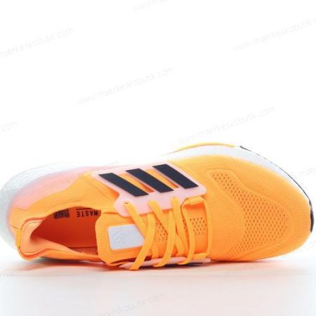 Billige Sko Adidas Ultra boost 22 ‘Orange Sort Hvid’