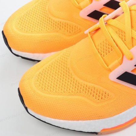 Billige Sko Adidas Ultra boost 22 ‘Orange Sort Hvid’