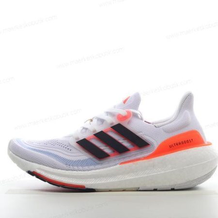 Billige Sko Adidas Ultra boost Light 23 ‘Hvid Sort Grå Orange’ HQ6351