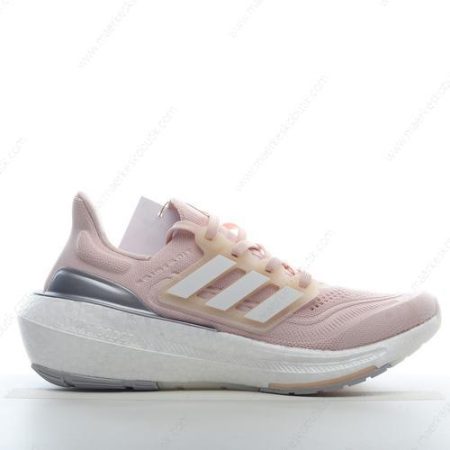 Billige Sko Adidas Ultra boost Light ‘Pink Hvid’ HQ8600