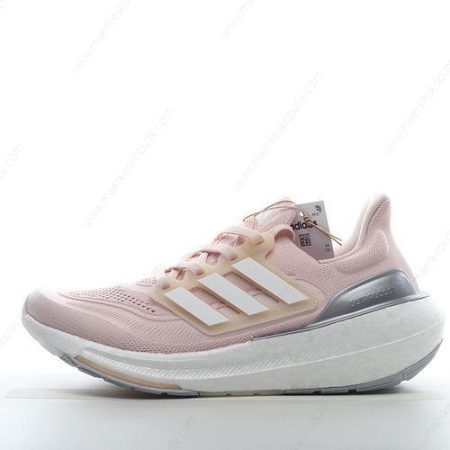 Billige Sko Adidas Ultra boost Light ‘Pink Hvid’ HQ8600