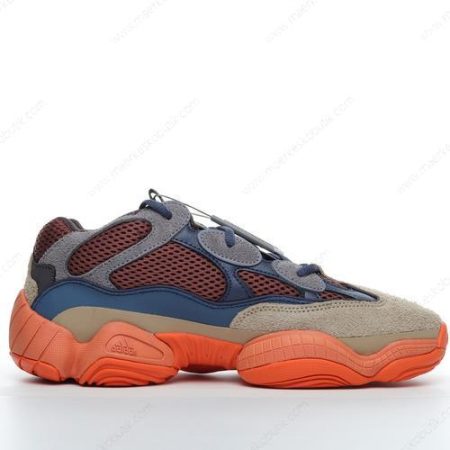 Billige Sko Adidas Yeezy 500 ‘Brun Orange Grå’